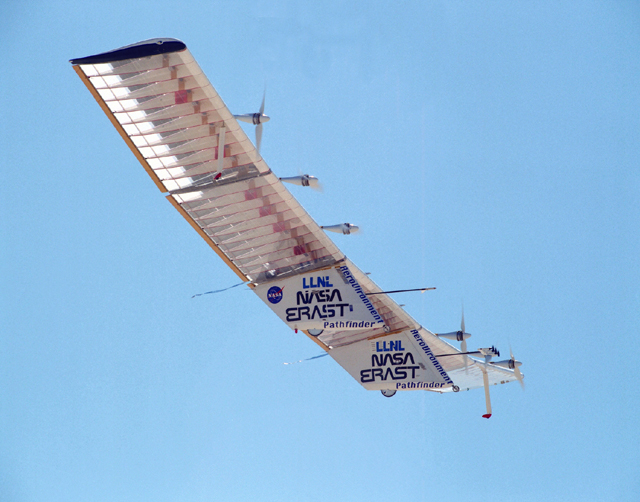 Space History Photo: Pathfinder Aircraft in Flight